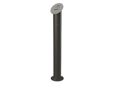 Posacenere stradale per arredo urbano