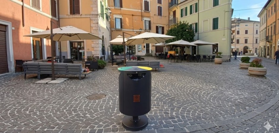 cestino raccolta differenziata modello Quadrifoglio Elux.jpg