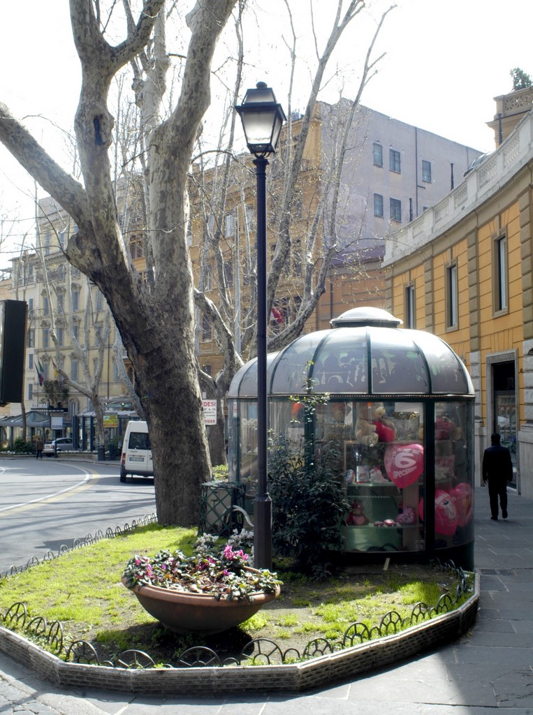 Illuminazione stradale Lanterna arredo urbano Trastevere