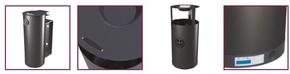 Personalizzazione Cestino stradale Simply