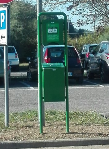 Cestino raccolta deiezioni canine modello Dog
