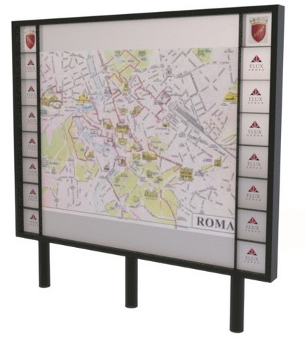Cartellone stradale modello Fiuggi