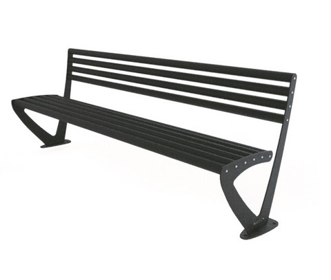 Panchina stradale per arredo urbano modello Gioia