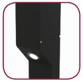 Particolare dissuasore Brenta con Led