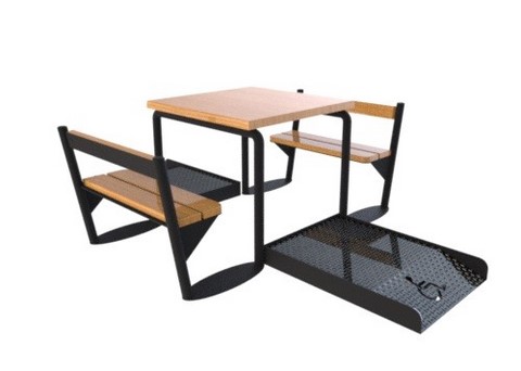 Arredo urbano per disabili