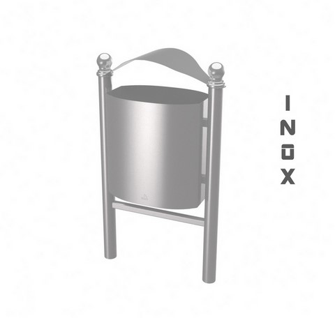 Cestino gettacarte Capri Inox
