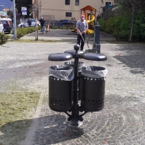 Cestino stradale Calabria - Arredo urbano