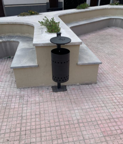 Cestino arredo urbano modello Libertino