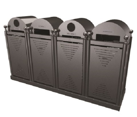 Copri Bidone per Raccolta Differenziata modello Trento