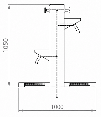 Fontana stradale inossidabile Fillico ELUX