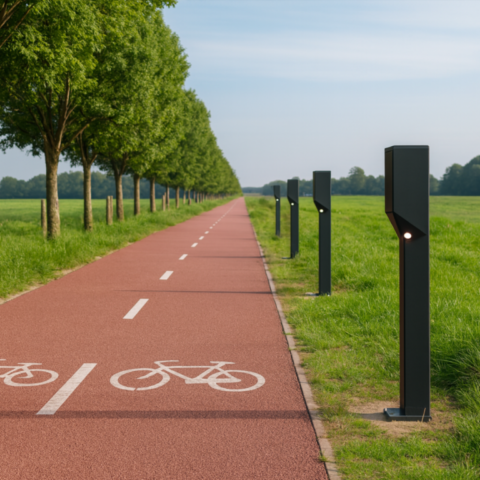 Dissuasore stradale modello Brenta 409 ELUX