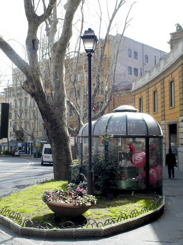 Illuminazione stradale Lanterna arredo urbano Trastevere