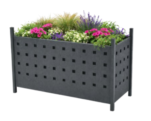 Fioriera stradale modello Iris per arredo urbano