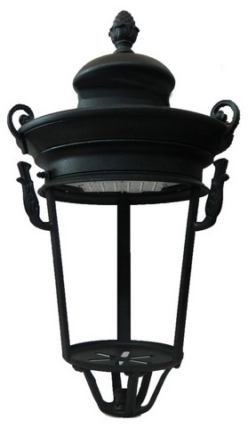 Lanterna stradale pubblica illuminazione Luana