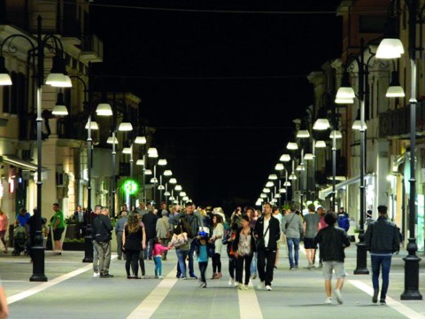 illuminazione stradale lanterna stradale Aurora LED sospensione