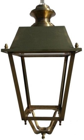 Lanterna in ottone Novara a sopensione