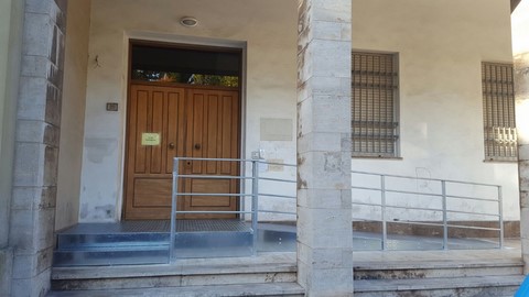 Rampa di accesso per disabili