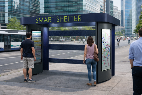 Installazione pensilina Smart