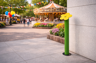 Posacenere stradale modello 203/S ELUX