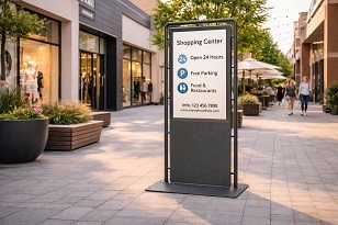 Installazione Totem informativo stradale modello T10 420 ELUX