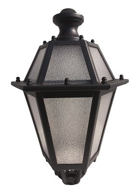 Lanterna esagonale da esterno LED portata modello Vanadio 353 ELUX