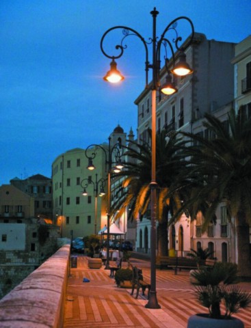 Lanterna illuminazione stradale storica Cassia
