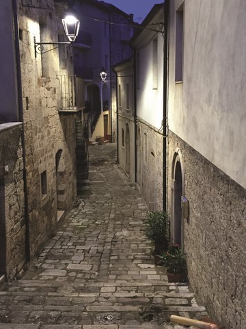 Mensola Ustica e lanterna  a braccio Padova
