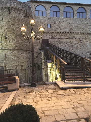 Lanterna storica stradale a Led su braccio LUCCA