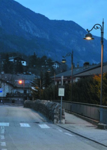 Lanterna stradale storica illuminazione LED Simi