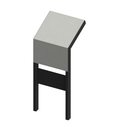 Lodi 154 Leggio per affissioni e comunicazione urbana