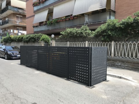 Isola Ecologica Componibile Arredo Urbano mod. 070