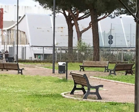 Panchina stradale modello Roma 700 ELUX