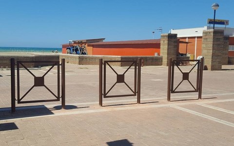 Parapedonale arredo urbano Sant'Andrea