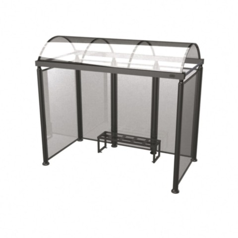 Pensilina attesa autobus Aprilia 