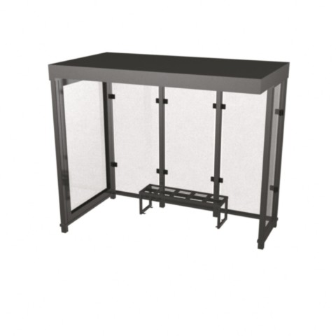 Pensilina attesa autobus modello Cagliari