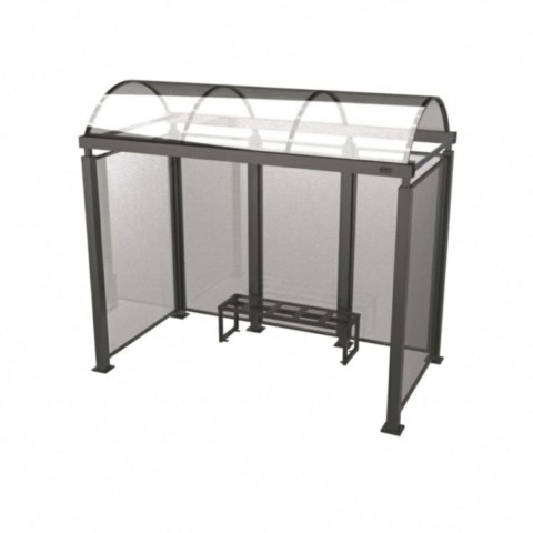 Pensilina attesa autobus Aprilia 