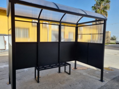 Pensilina attesa autobus modello Genova