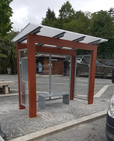 Pensilina attesa autobus Elux