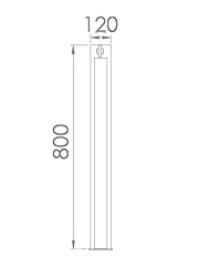 Porta bicicletta stradale Ancona Elux