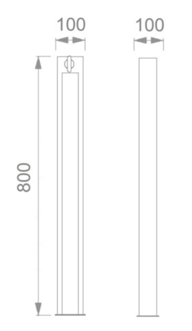 Portabiciclette stradale Ancona Elux