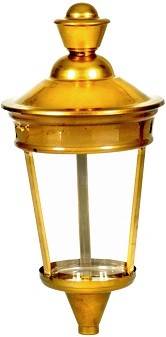 Lanterna da esterno in ottone modello Reginetta 302 ELUX