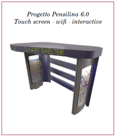 Progetto Pensilina 6.0 interattiva 