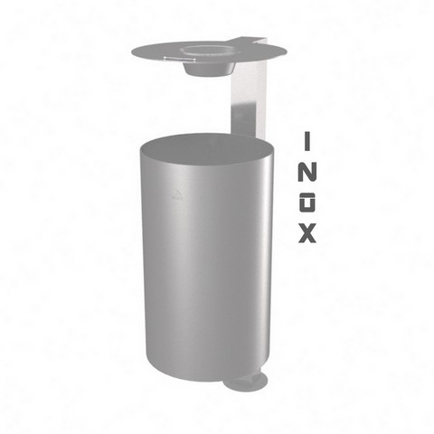 Cestino gettacarte Simply Palo Inox
