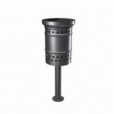 Cestino stradale per arredo urbano Aprilia