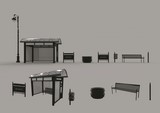 Collezione arredo urbano Enea