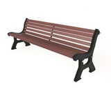Panchina stradale per arredo urbano modello Roma