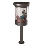 Cestino per la raccolta dei rifiuti anti bomba modello Aprilia 4011/AT ELUX