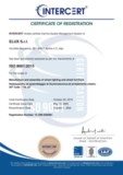 Certificazione ISO 9001:2015 Certificazione ISO 9001:2015