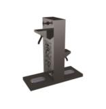 Fillico 233 Fontana stradale in acciaio inox decorata 