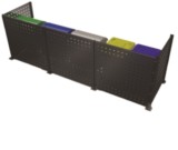 Mascheratura stradale per bidoni carrellati Torvajanica 070 ELUX